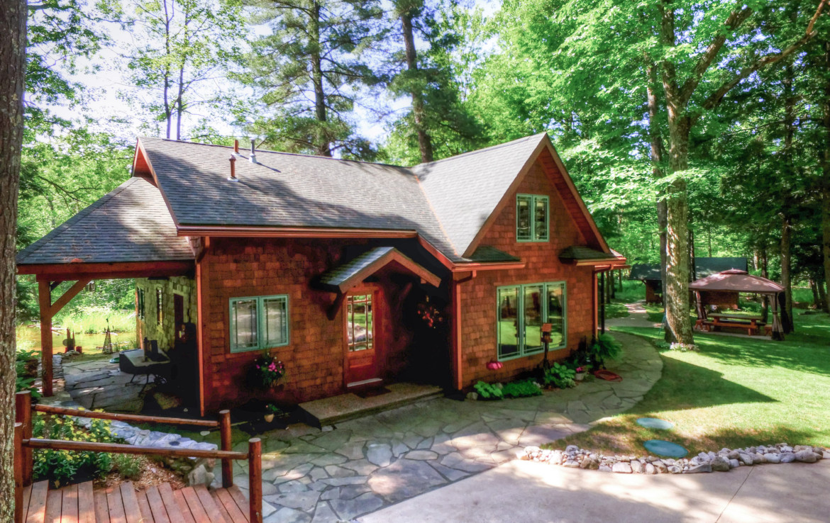 4670 S. Skocelas Road, Manistee, MI 49660 Little Manistee River