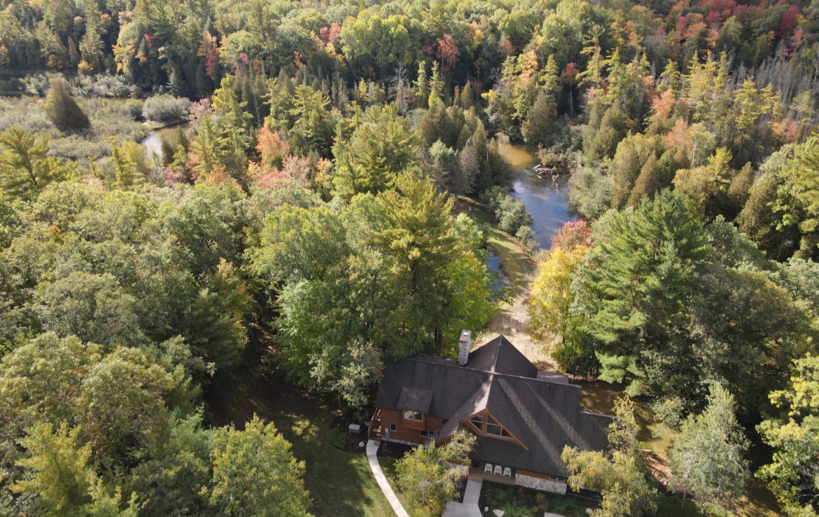 4625 Little River Road, Manistee, MI Little Manistee River Frontage