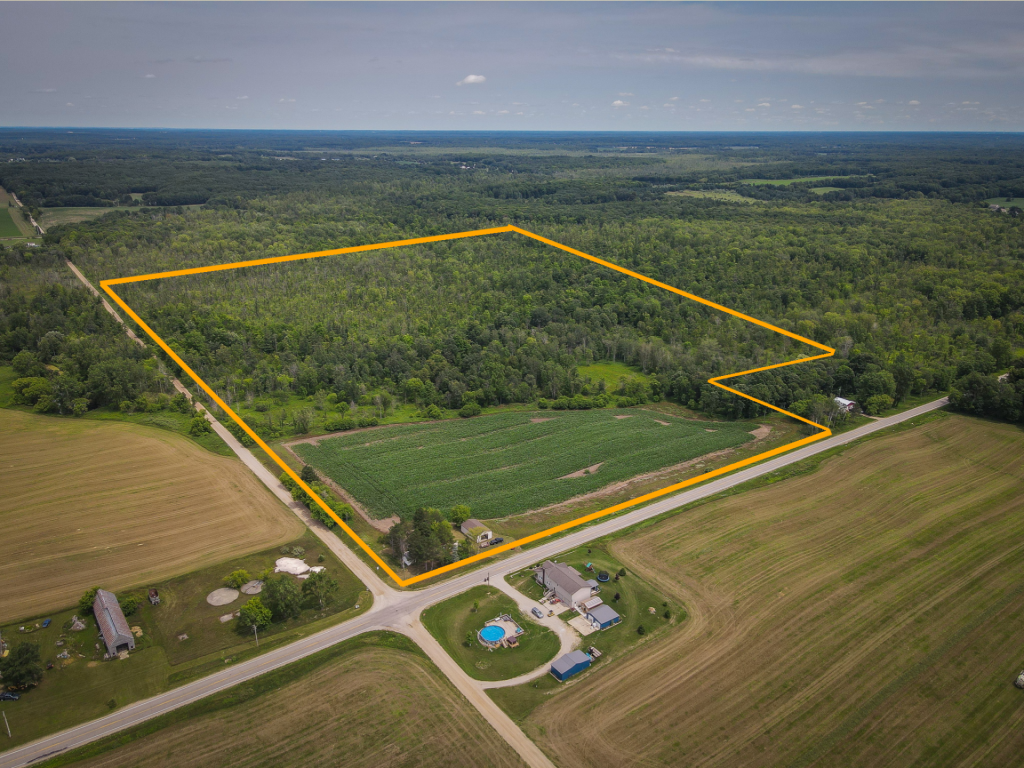 55 Acres 6015 E McBride Rd, Edmore, MI Trophy Class Real Estate
